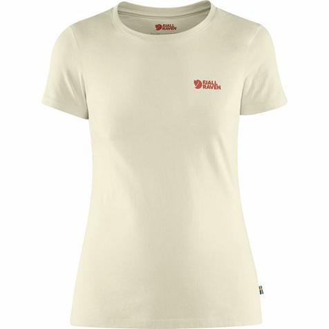 Fjällräven Udsalg T-Shirt Dame Torneträsk Hvide YARQ41906